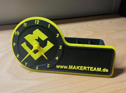 MAKERTEAM Remix of Maker World Clock