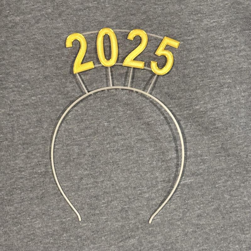 2025 New Years Headband with support for MMU/AMS or manual color change