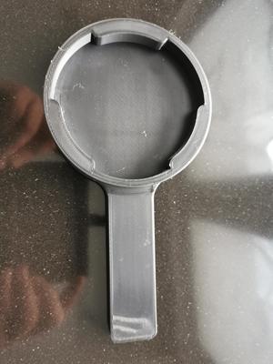 Salt container opener for Neff dishwasher