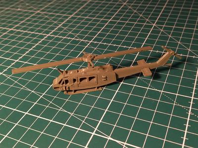 Bell UH-1 Iroquois "Huey" Kit Card
