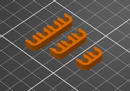 PTFE Tubing Clip - 2, 3 and 4 Tubes