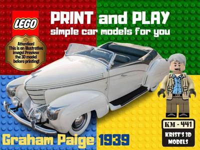 LEGO Graham Paige 1939 Cabriolet