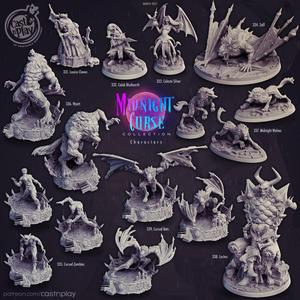 Midnight Curse (Pre-Supported) (Set)