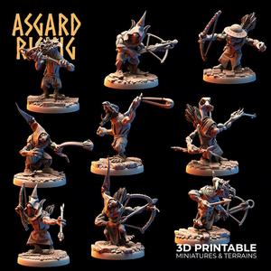 GOBLIN: Goblin Sharpshooters /Modular/ /Pre-supported/