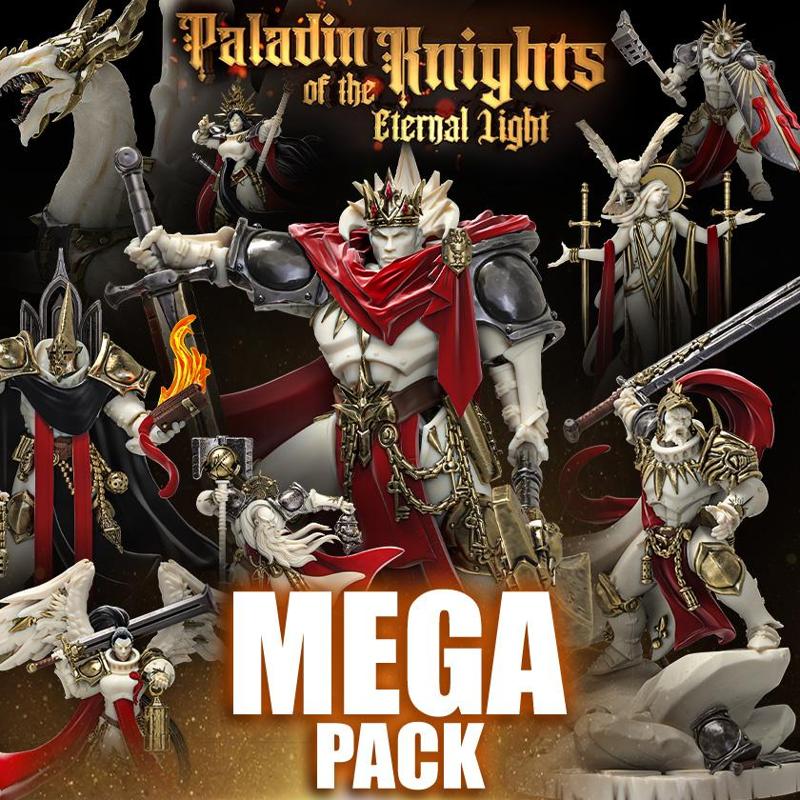 Paladin Knights of the Eternal Light MEGA Pack (without Modular and centerpiece)