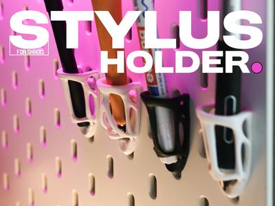 Stylus holder "Bøje" (for IKEA Skadis Pegboard)