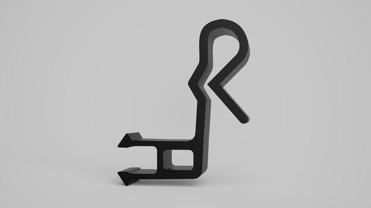 Valance clip (allen + roth)