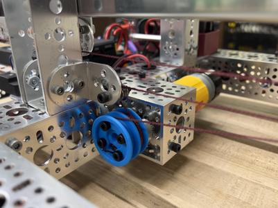 Compact GoBilda Rope Pulley
