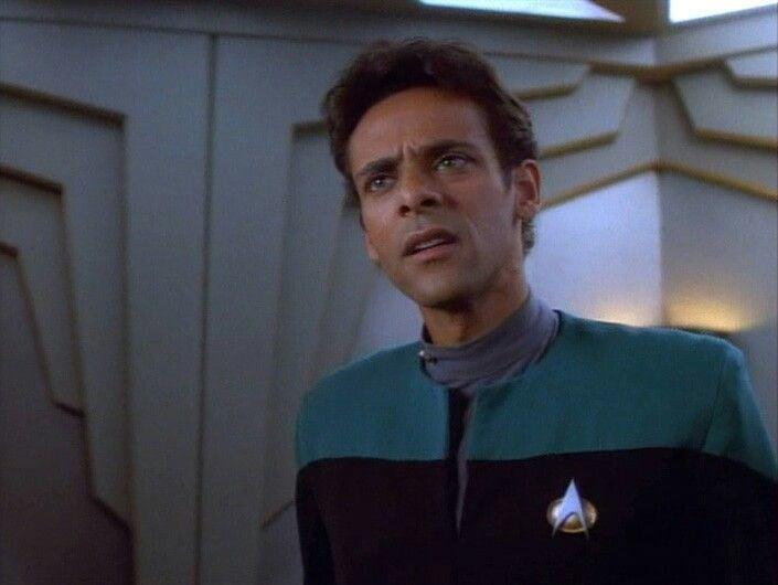 Dr. Julien Bashier figure head- Star Trek
