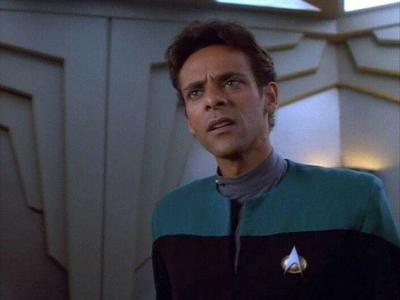 Dr. Julien Bashier figure head- Star Trek