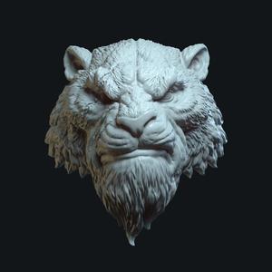 Tiger v3 Action_figure_head