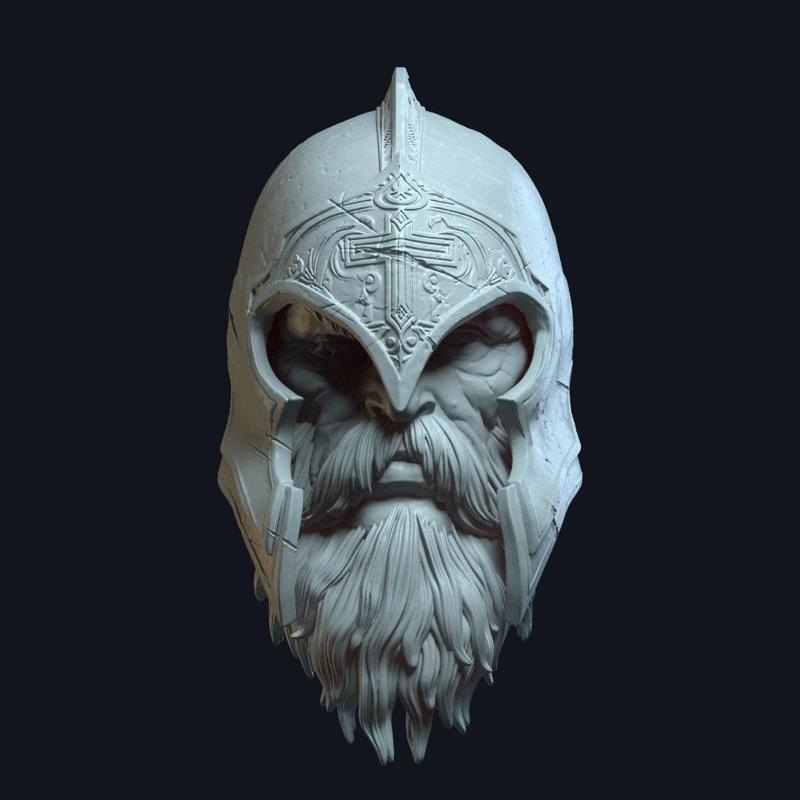 Thalor BlackBlade v2 Action Figure Head