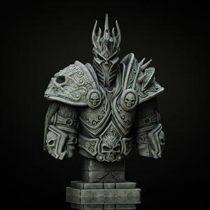 Lich King bust - WoW (Pre-Supported)