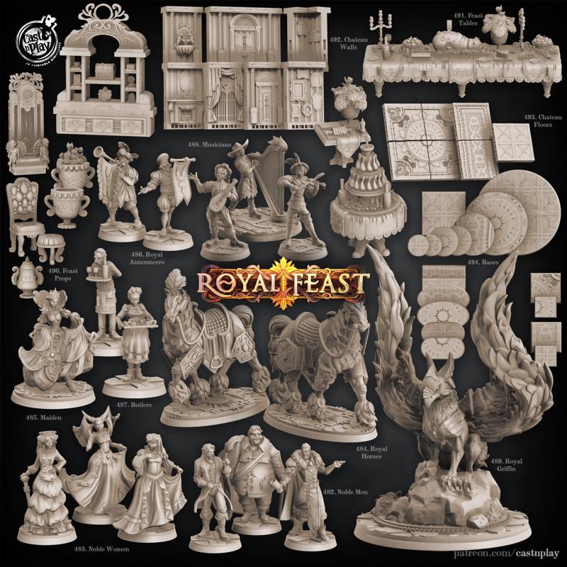 Royal Feast (Pre-Supported) (Set)