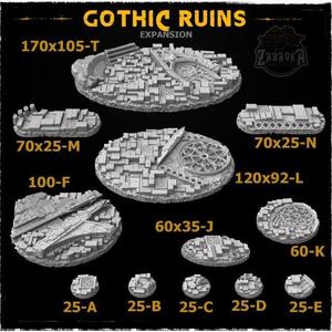 Gothic Ruins Base Toppers
