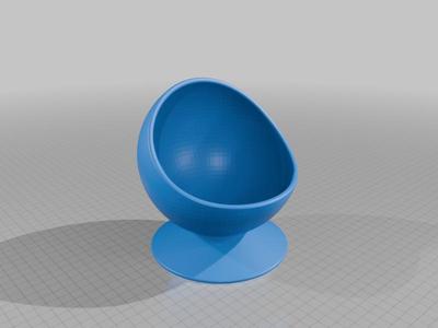 Non-Overflowing Pet Food Bowl