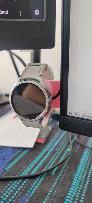 Galaxy watch charger monitor mount