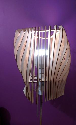 Lasercut Lampshade (Grasshopper parametric)