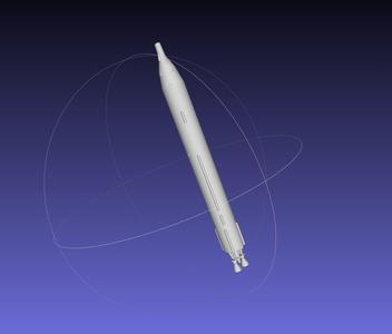 Titan II GLV Gemini Basic Rocket Model