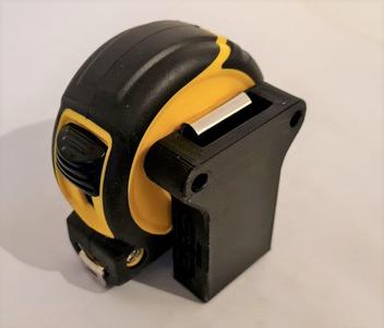 Measuring Tape Mount for French Cleat