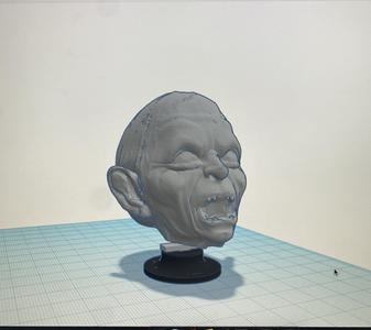 Gollum Bust Bobblehead