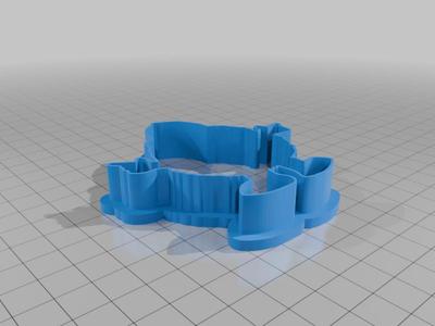 Syracuse University Otto the Orange Logo Cookie Cutter