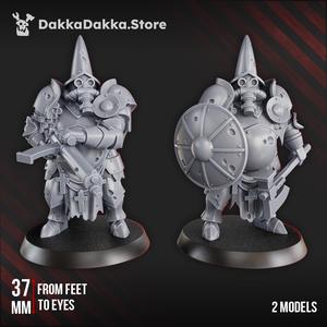 Verdugo Inquisitorial Shield and Machinegun