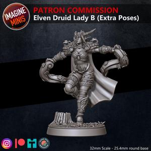 Loyalty Reward 06 Months - Elven Druid Lady (Extra Pose B)