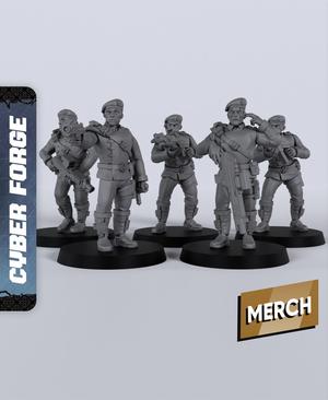 City Militia – With Free Cyberpunk  – Sci-Fi Gift Ideas for RPG and Wargamers