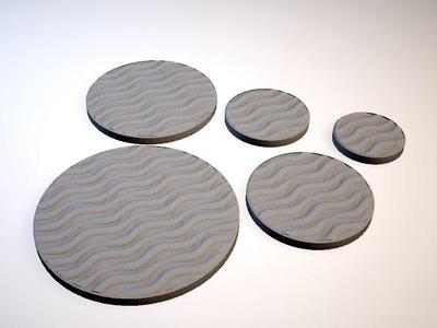 Z.O.D. Water Theme Bases (28mm/Heroic scale)