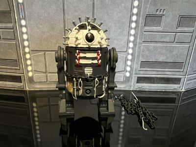 STAR WARS VINTAGE HELLRAISER R2-PH PINHEAD CENOBITE HALLOWEEN SPECIAL, CUSTOM UNPRODUCED KENNER, HASBRO ACTION FIGURE, 3.75″, 1/18, 5POA