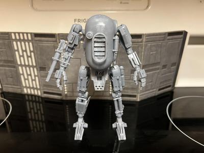 STAR WARS HAXION BROOD BRUTE DROID, VIDEO GAME, VINTAGE CUSTOM UNPRODUCED KENNER, HASBRO ACTION FIGURE, 3.75″, 1/18, 5POA