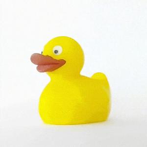 Standing Rubber Duck