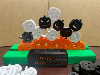 Punk’N Pil’N – Fun Halloween Stacking and Balance Game for all Ages – Stack your Jack-O-Lanterns!
