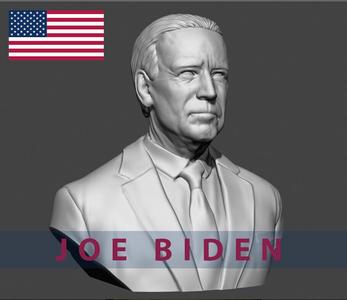 Joe Biden 3d print