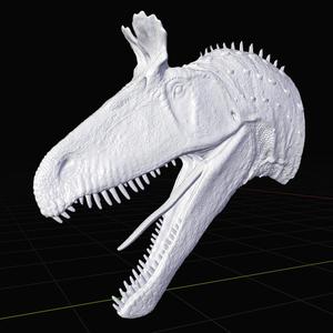 Cryolophosaurus Bust – Wrath of the Goliaths Dinosaurs
