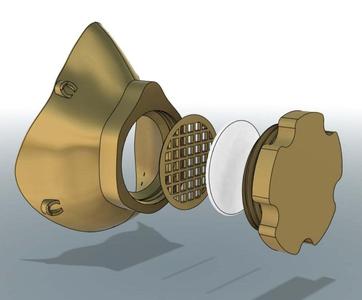 Covid Mask Respirator – 3D Printable COVID-19 (Corona virus)