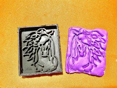Friesian Cookie cutter