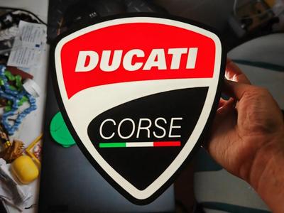 Ducati Logo LED Lamp Lightbox