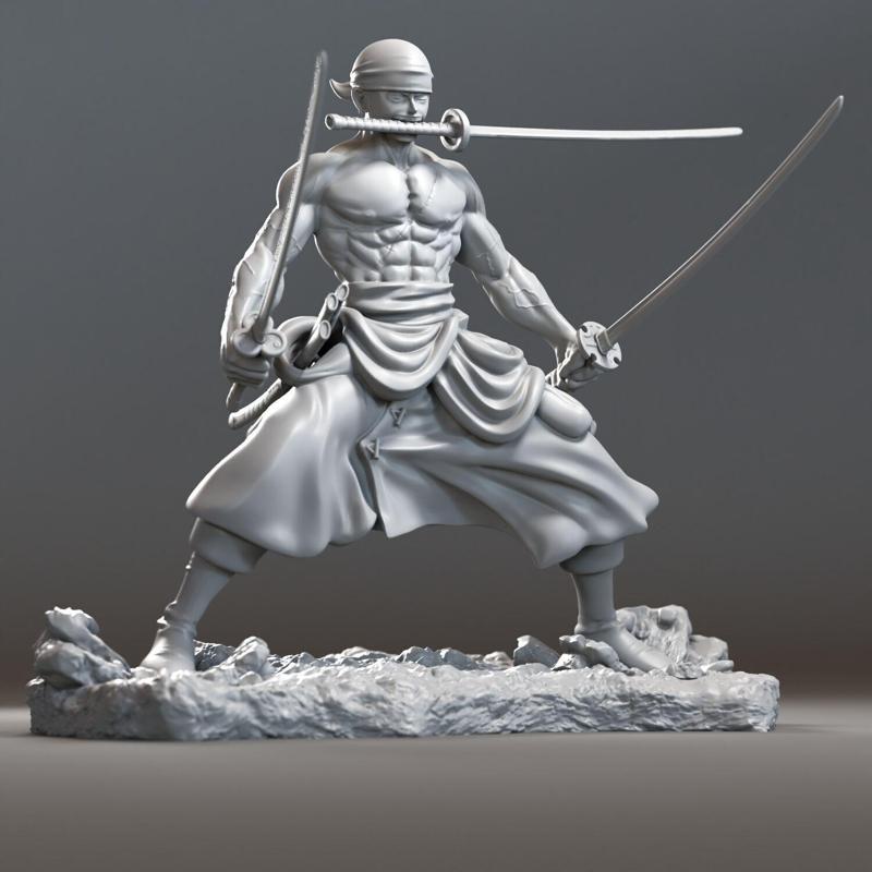 Zoro One Piece 3d print