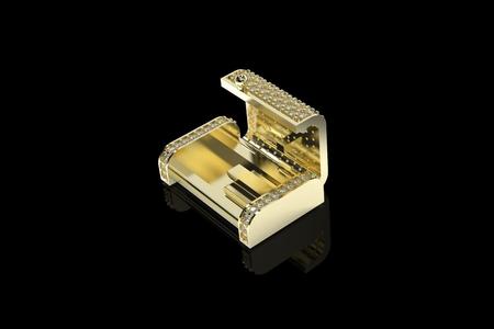 15mm Diamonds Cuban Links Locks