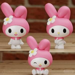 My Melody 3 models Easy Print Hello Kitty Sanrio