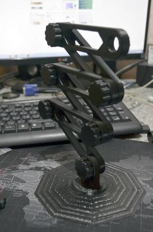Stand&Hook for “Articulating, Wall-Mounted, Magnetic Phone Mount”