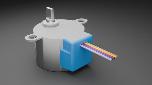 Mini Stepper object with exact dimensions