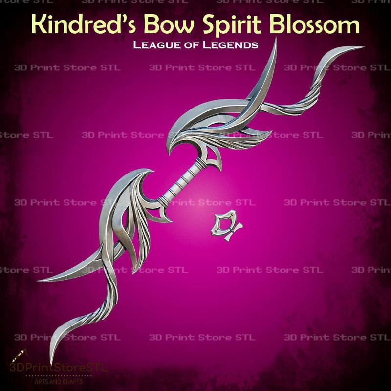 Kindred Bow Spirit Blossom Cosplay League of Legends – STL File