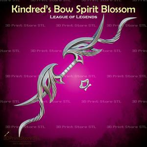 Kindred Bow Spirit Blossom Cosplay League of Legends – STL File
