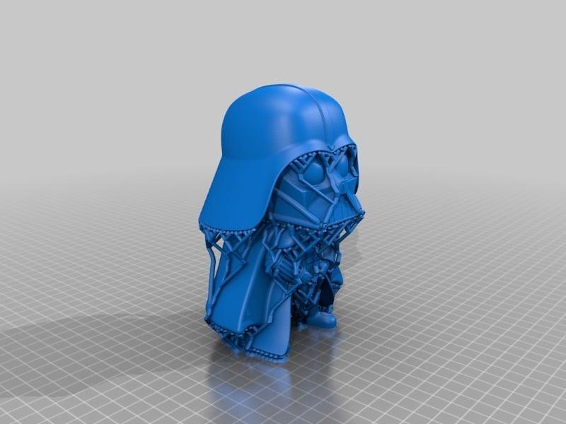 Cute Darth Vader EZ print remix