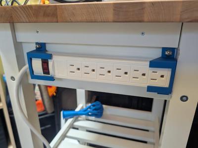 IKEA Power Cord / Surge Protector Mount