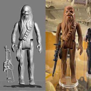 VINTAGE STAR WARS KENNER CHEWBACCA ACTION FIGURE