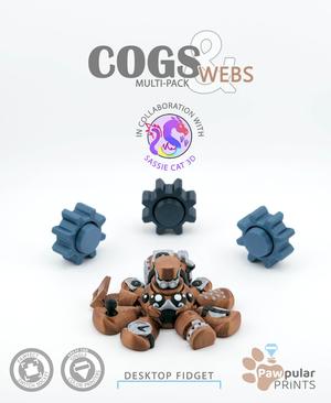 SassieCat Collab – Cogs & Webs